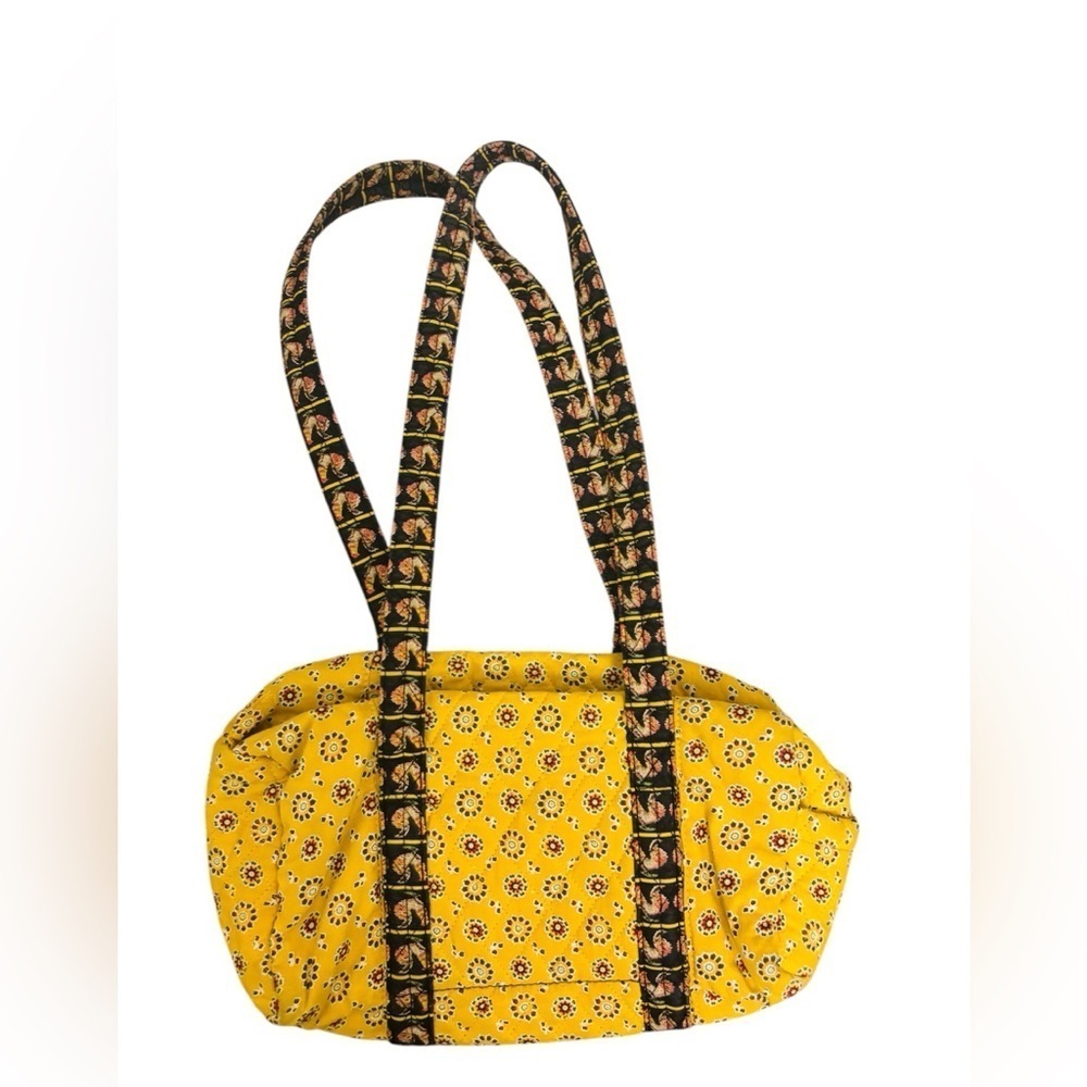 Hand Quilted Full Cotton Yellow Bag